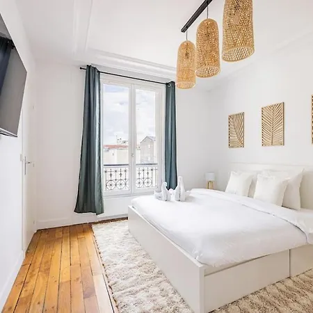 2 Bedrooms#2 Bathrooms#paris 14#alesia Apartment